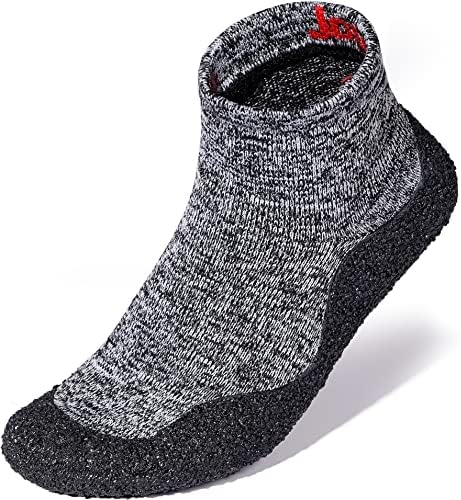 Barefoot Sock Shoes for Women Men Minimal Water Footwear, Grey