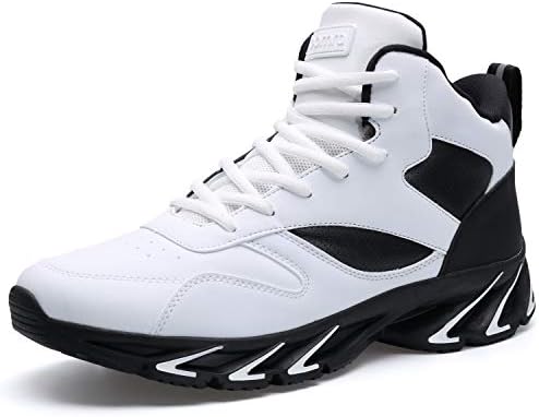 Men's High Top Shoes Athletic Sneakers, White