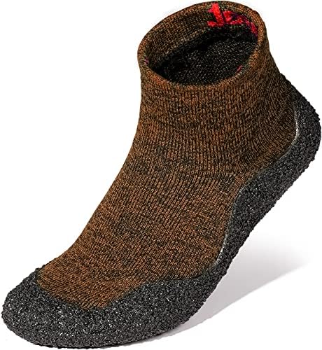 Men's Socks Shoes Barefoot Water Footwear for Women, Brown