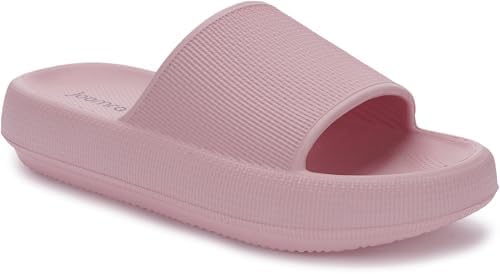 Pillow Slippers for Women Thick Sole Shower Slides