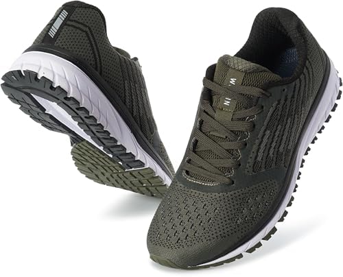 Whitin Men's Running Shoes Workout Sneakers, Amy Green