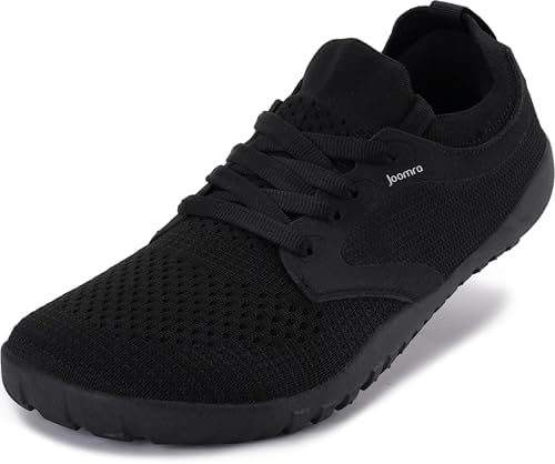 Women's Barefoot Shoes Wide Toe Box Zero Drop Sneakers, Black
