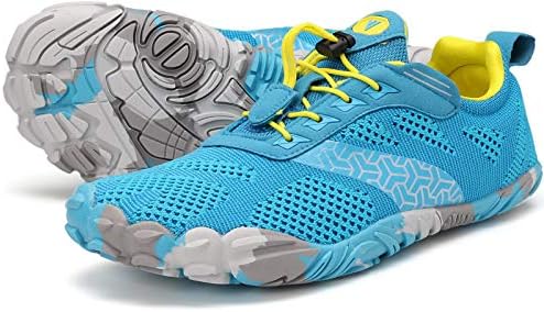 Womens Trail Running Barefoot Shoes Minimalist Sneakers, Blue
